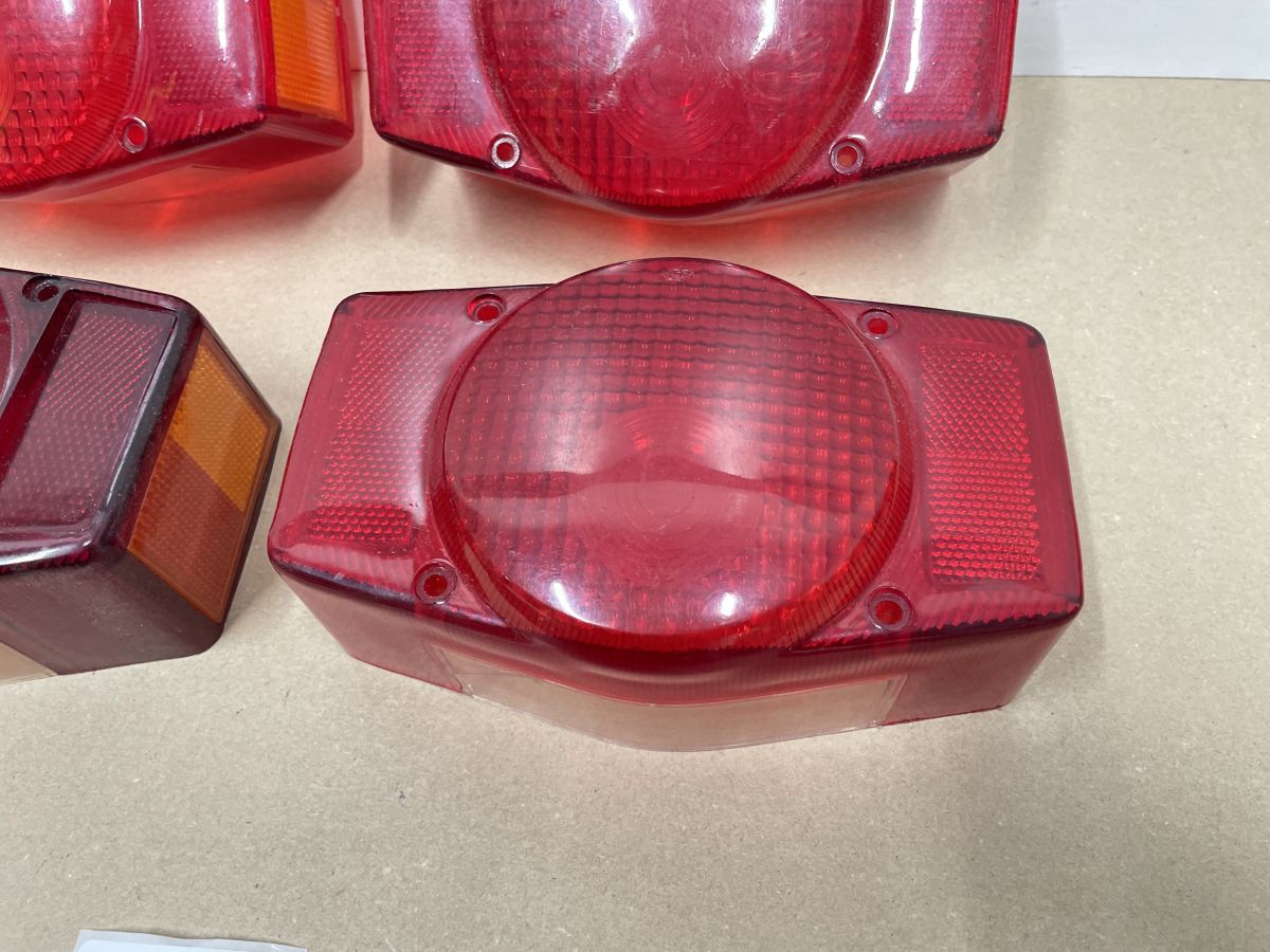 4x Rücklichtglas taillight lens - Honda CB 200 350 400 450 500 550 750  (118-14)