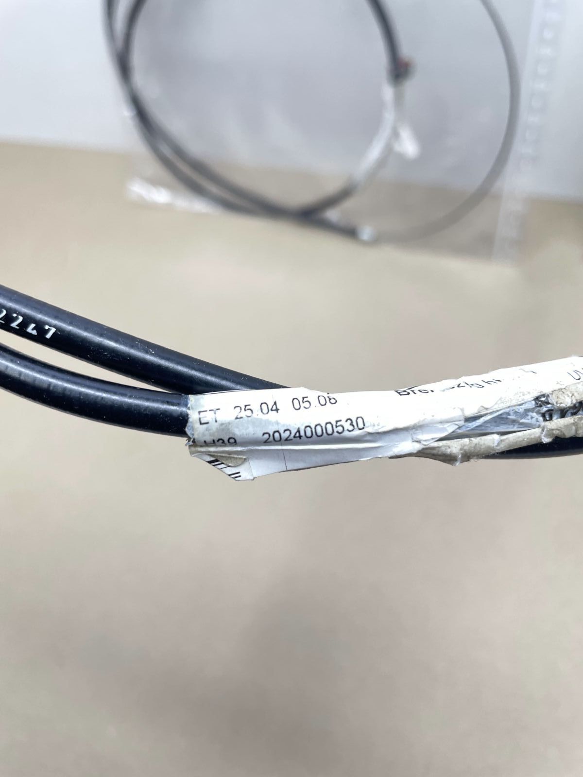 LEM Cayman S6 ATV - 3x Bremszug hinten rear brake cable  (118-28)
