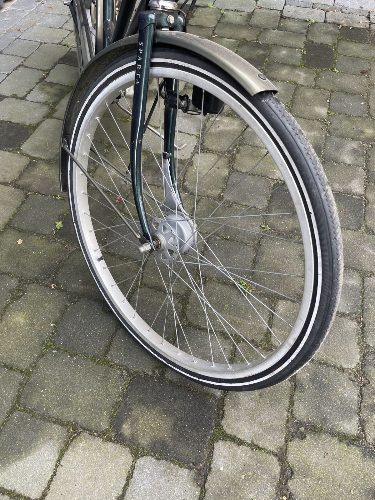Spartamet - original ALU Vorderrad Reifen Felge vorne Bremse Saxonette (83-21)