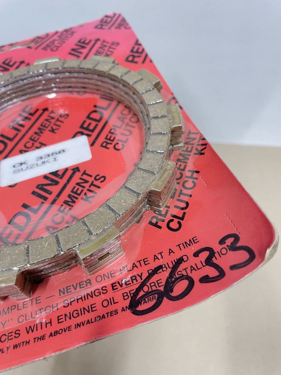 Redline CK3358 Kupplungslamellen Clutch disc set - SUZUKI GN 250  (118-12)