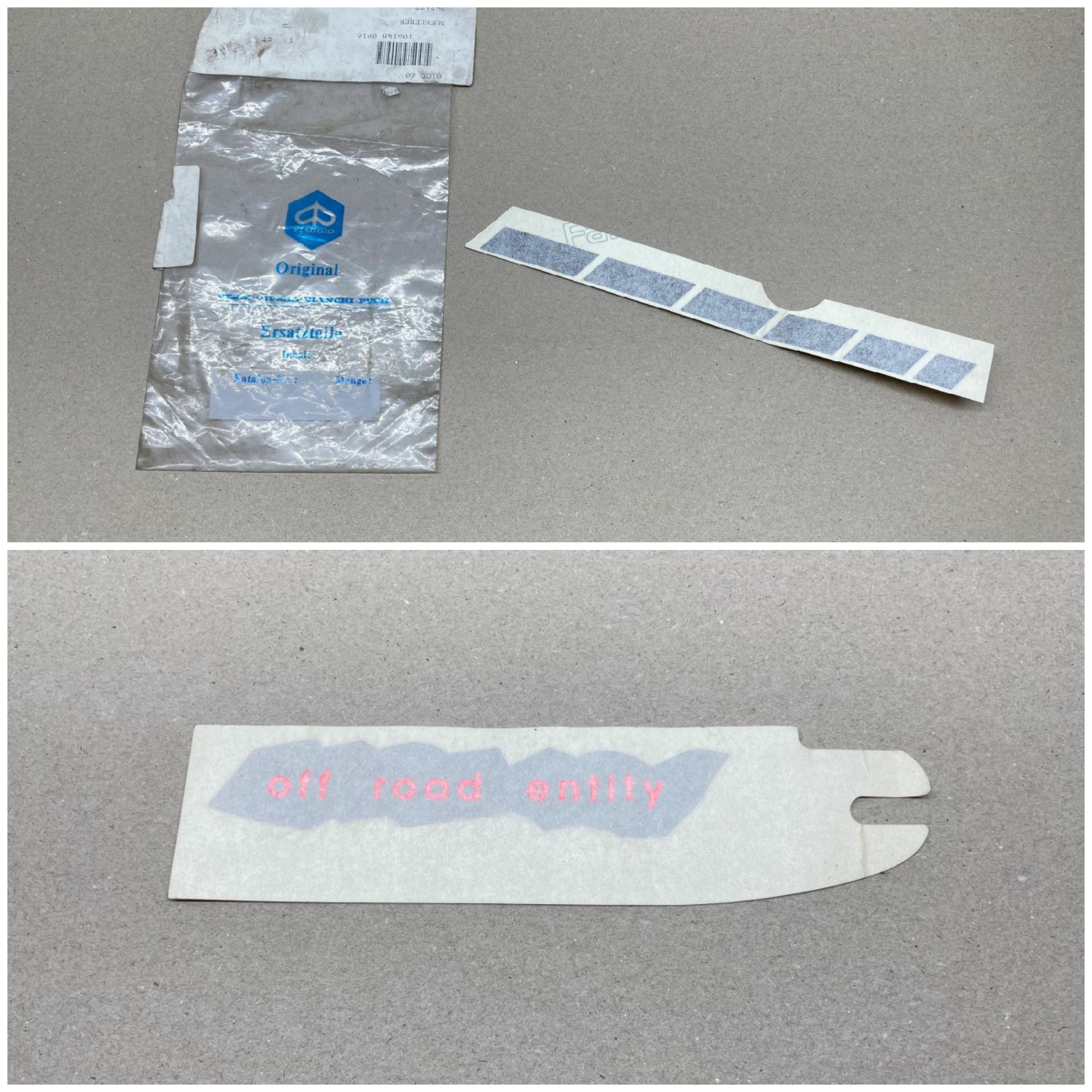 Piaggio Roller - 3x Aufkleber Sticker aus Lagerauflösung - TPH, NRG ? NEU (P22)