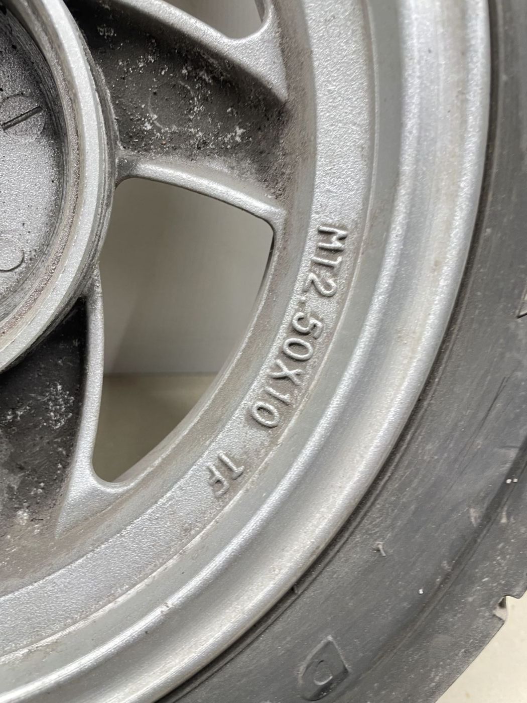 Ering / Baotian BT49QT-7 Hinterrad Reifen Felge hinten wheel (102-14)