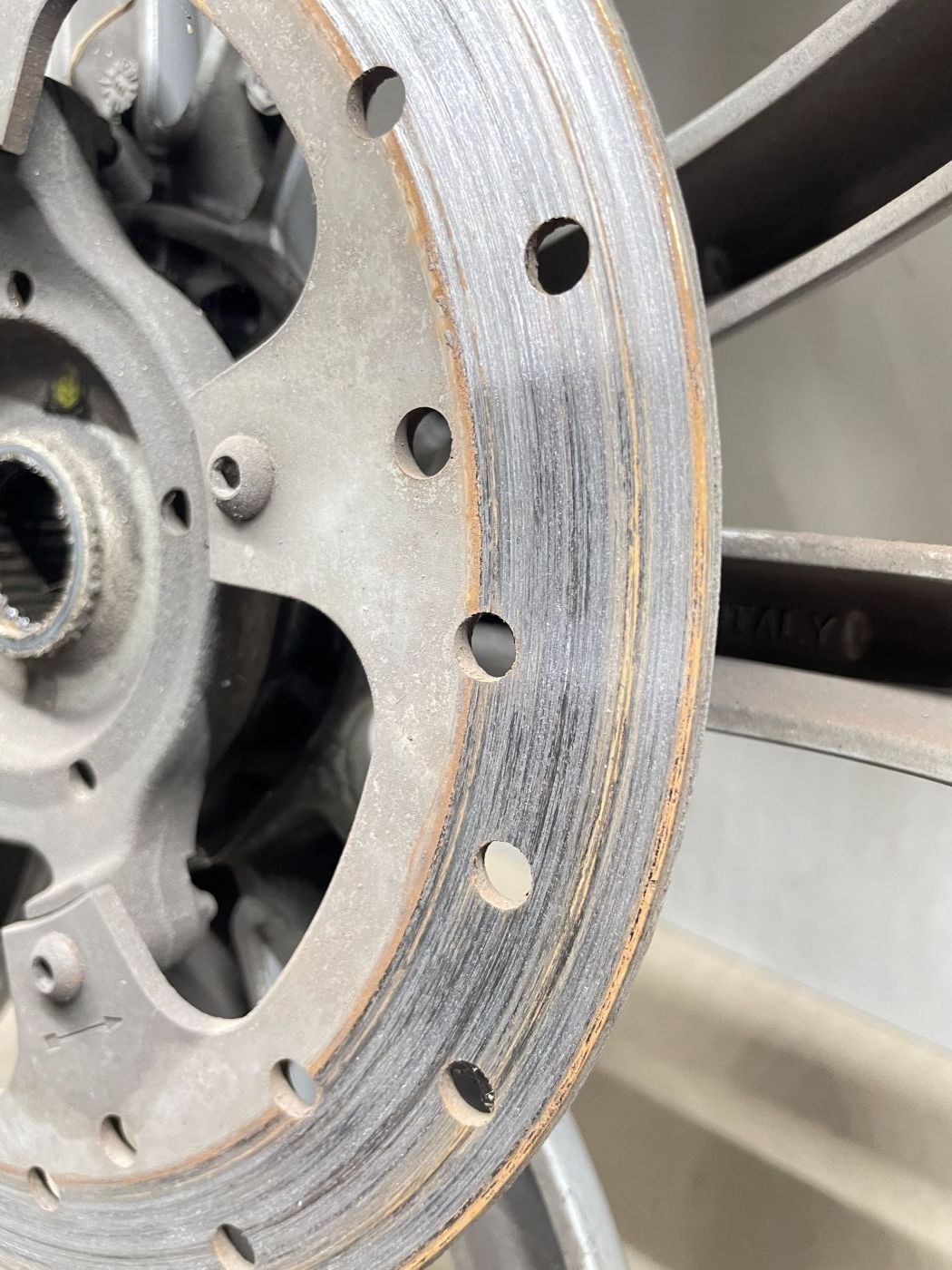 Piaggio Beverly 125 - Hinterrad Reifen Felge hinten rear wheel (110)