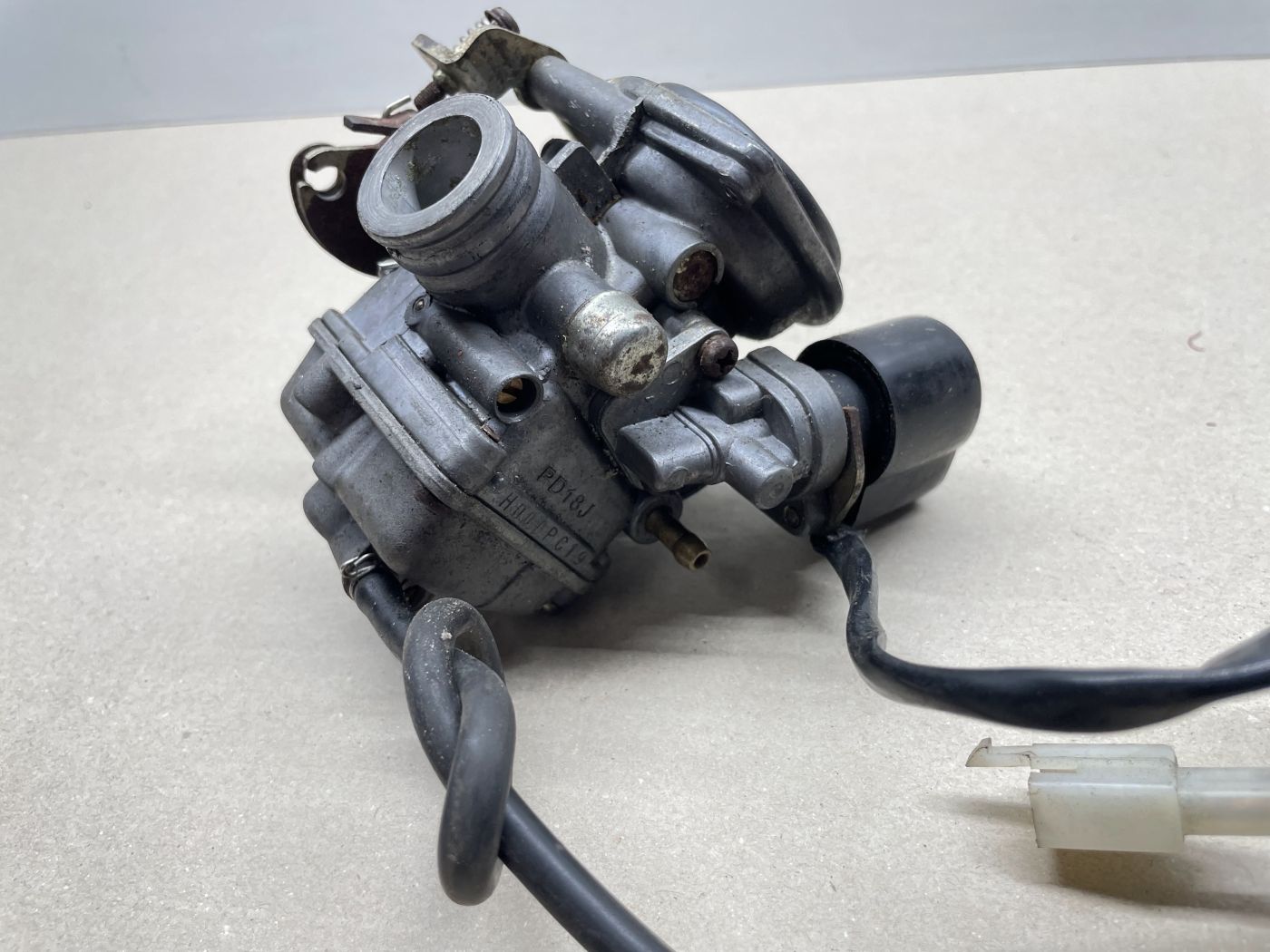Ering / Baotian BT49QT-7 original Dahin PD18J Vergaser carburetor  (102-14)
