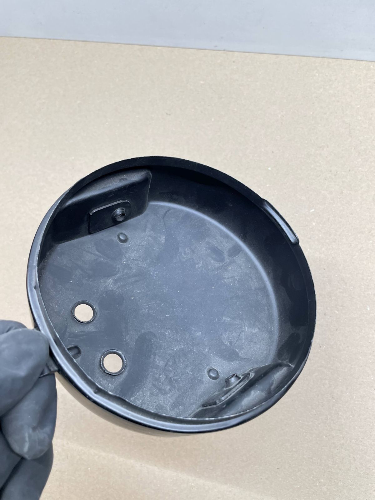 Deckel Scheinwerfer NEU NOS - Mofa Moped KTM Kreidler Zündapp Hercules (39-26)