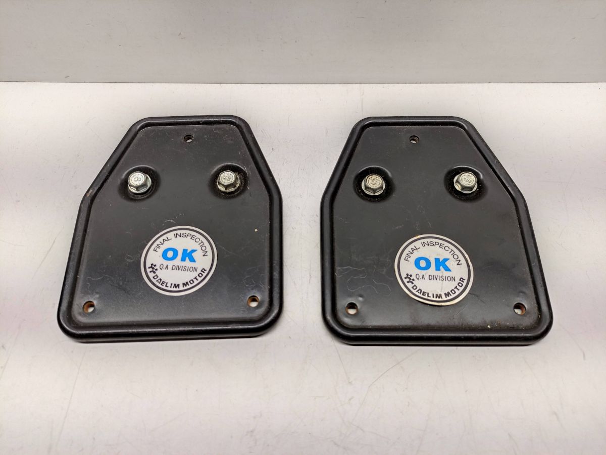 Daelim Roller Tapo etc.  - original Kennzeichenhalter Nummernschild NEU ! (38-1)