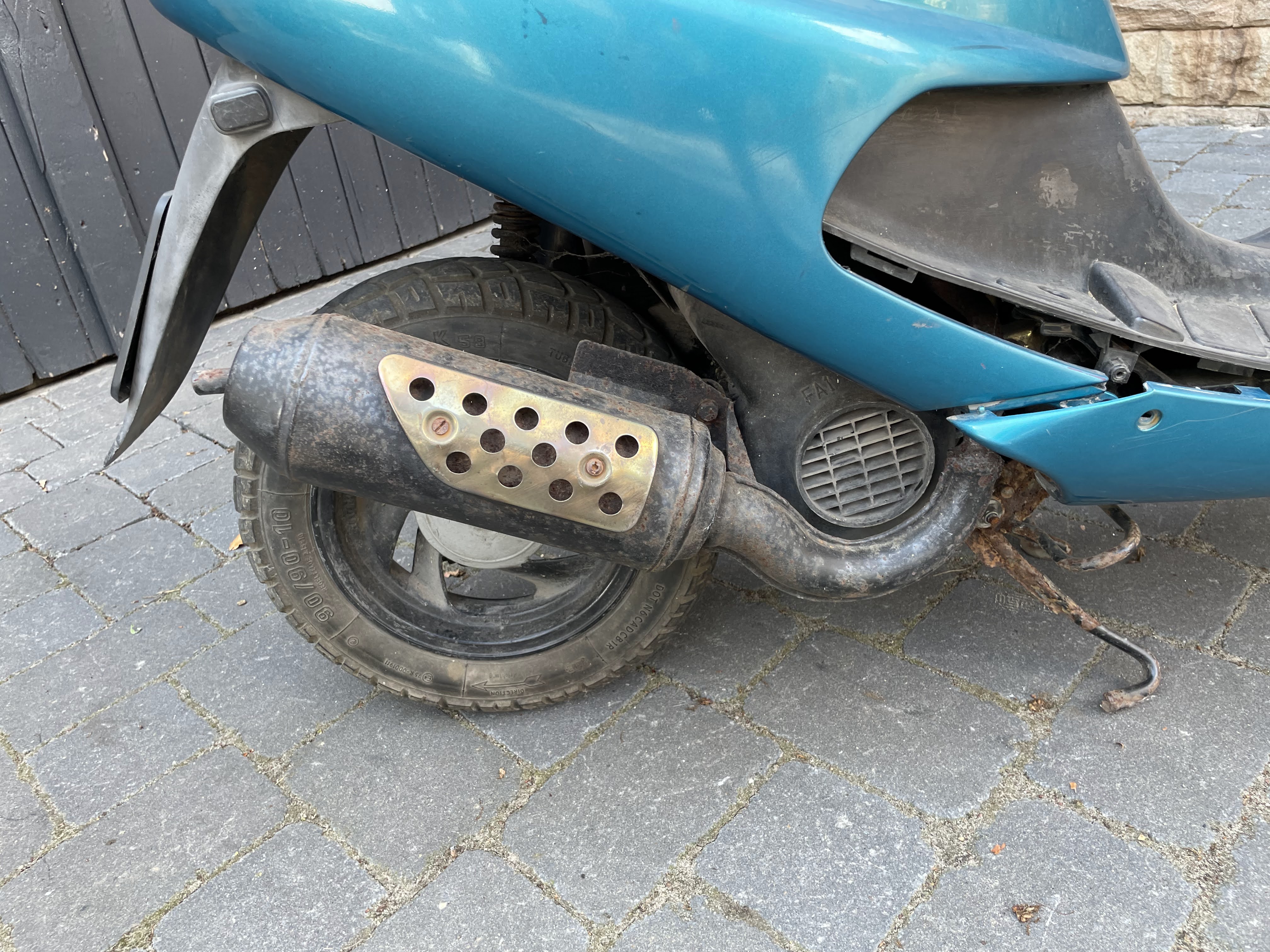 Peugeot Zenith - original 25km/h Auspuff exhaust  (60)