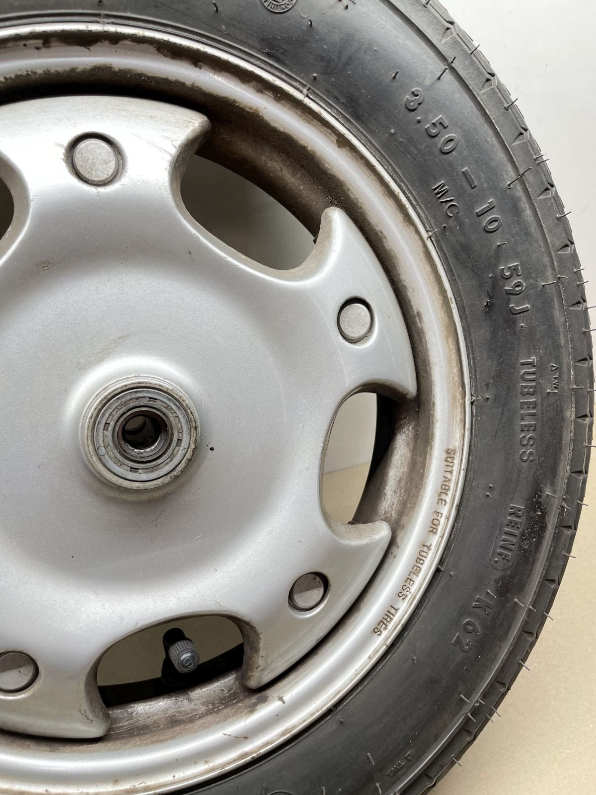 Yamaha Cygnus XC 125 - Vorderrad Reifen Felge vorne front wheel (74)