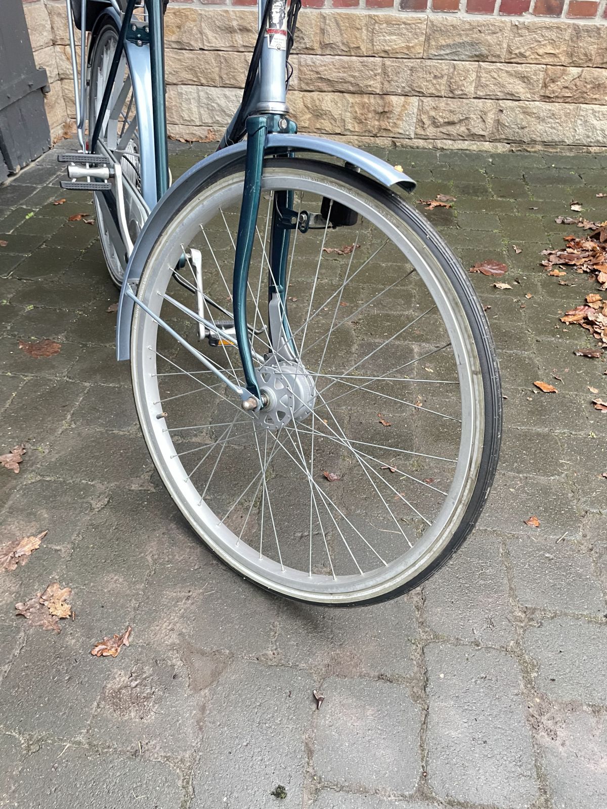 Spartamet - original Vorderrad Reifen Felge vorne Bremse Saxonette (68-7)