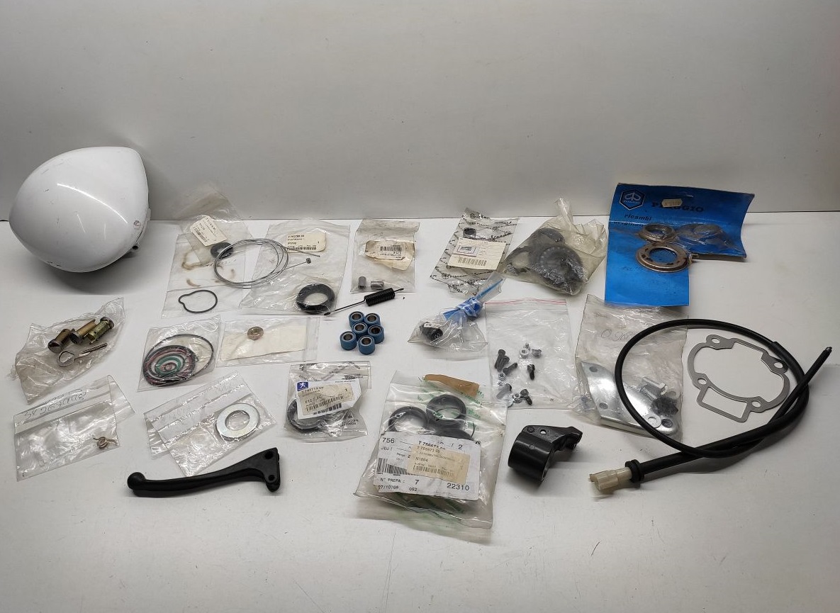 Piaggio Vespa Peugeot Schloss Tachowelle Bremshebel E-Start Hebel Vario Feder