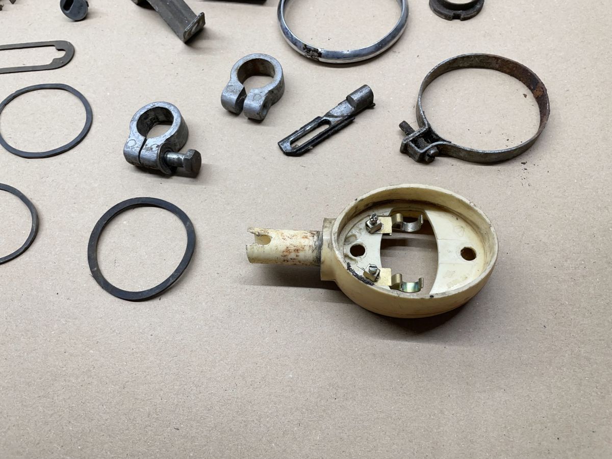 Simson Schwalbe original Teile Verkleidung Schaltwippe Luftfilter Schraube etc.