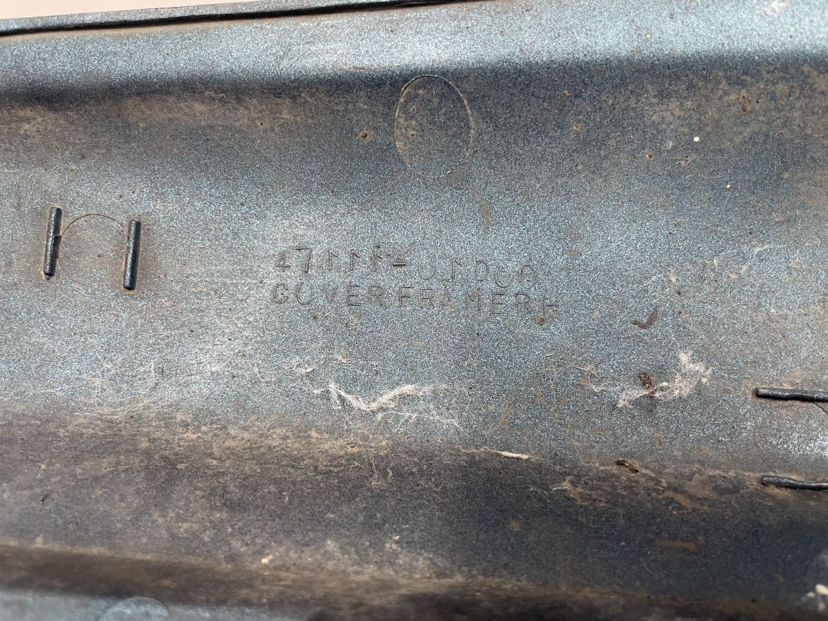Suzuki GS 500 E - Verkleidung hinten rechts Heck Seitenteil Abdeckung  (118-V)