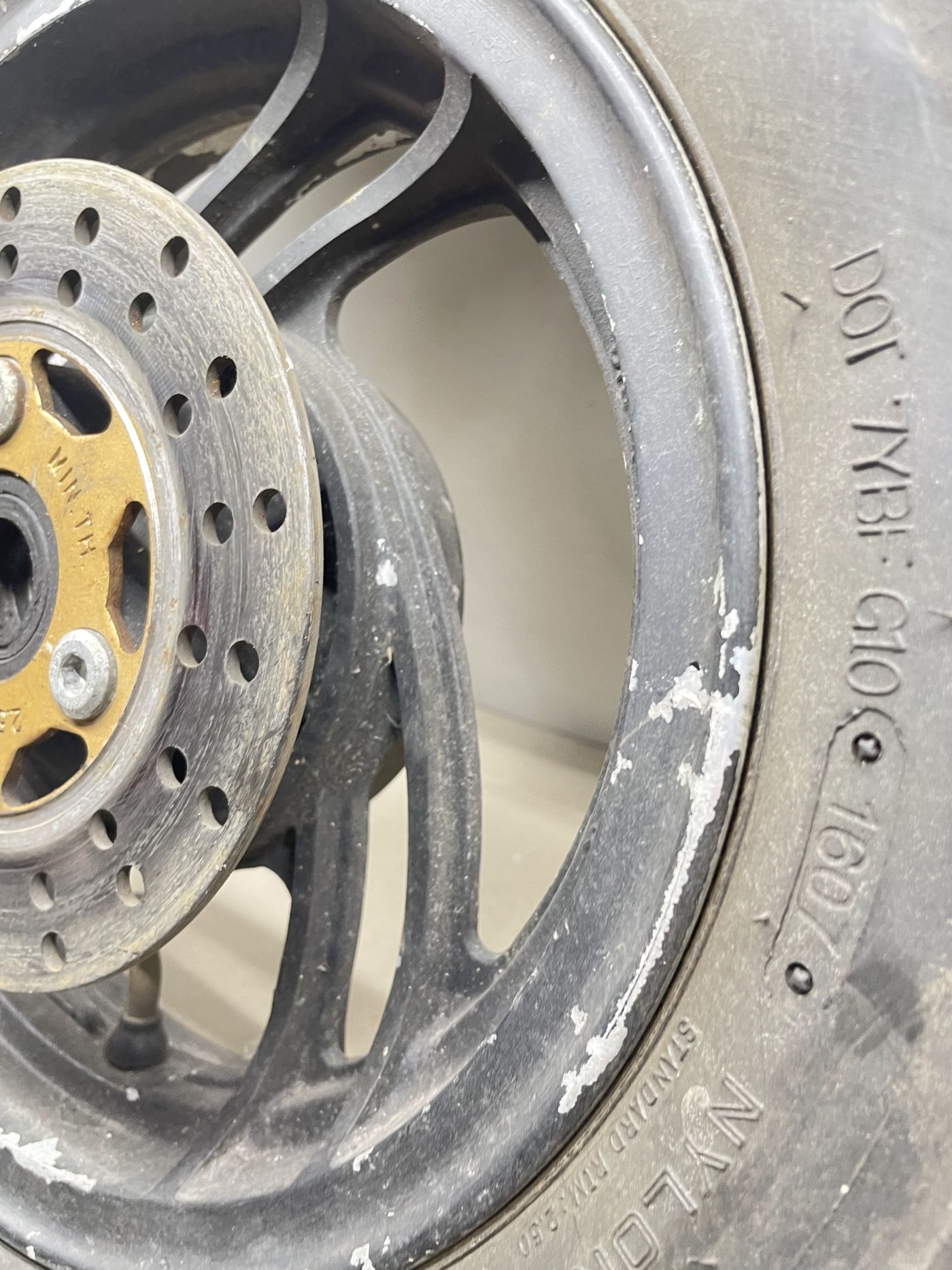 Rex RS 450 -  Vorderrad Reifen Felge vorne wheel (102-15)