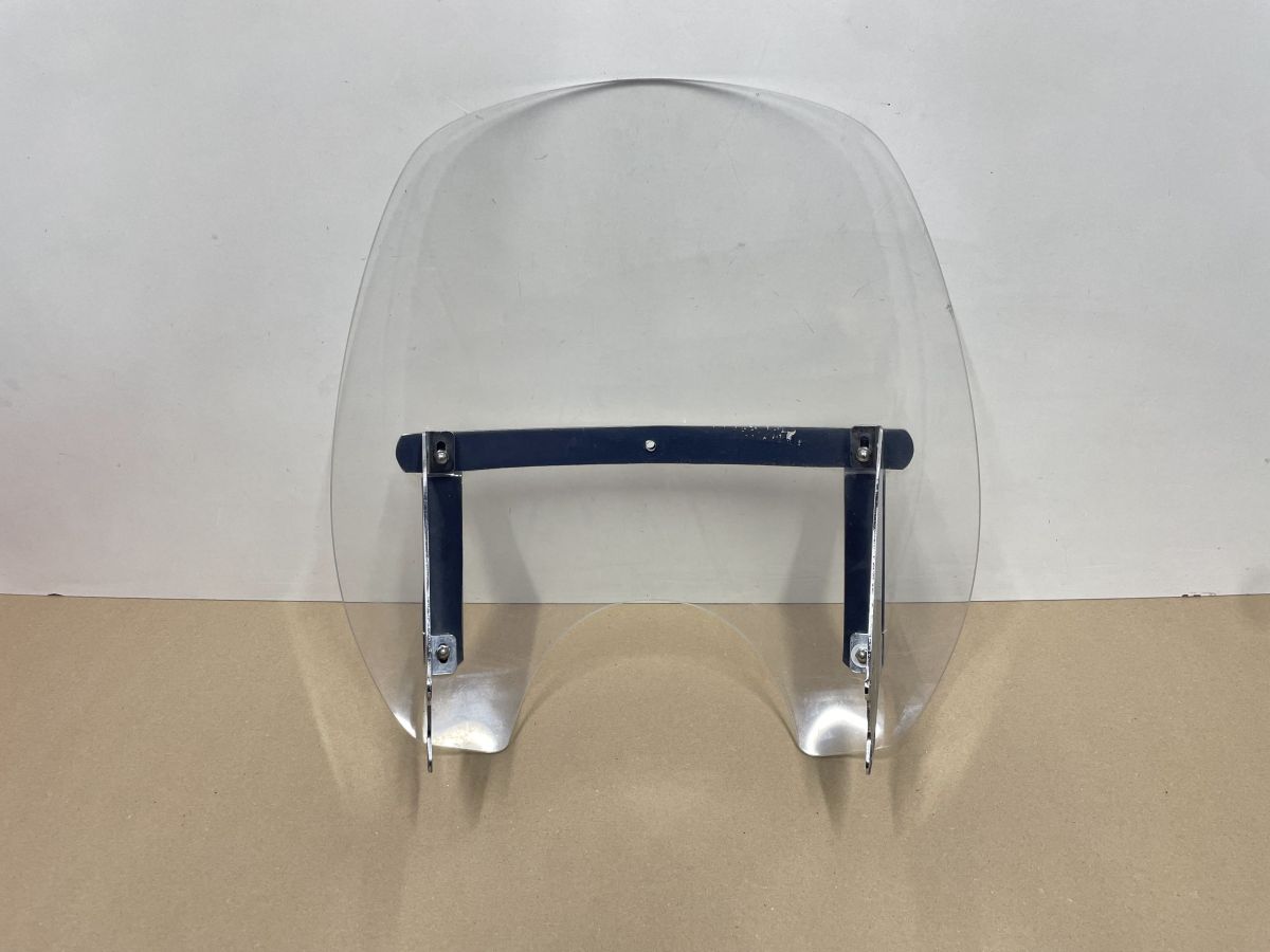 Windschild + Halterung Windschutzscheibe - Kawasaki Yamaha Suzuki Honda (118-W)