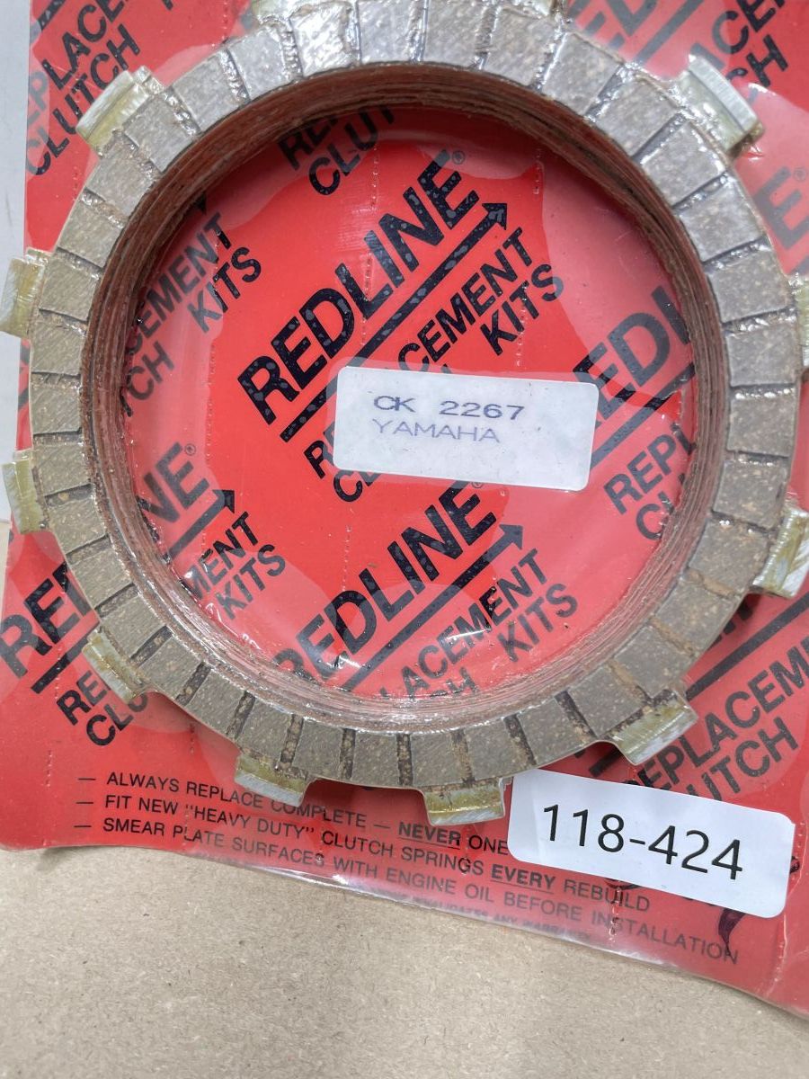 Redline CK2267 Kupplungslamellen Clutch disc set - Yamaha SR 250 XT 250  (118-12)