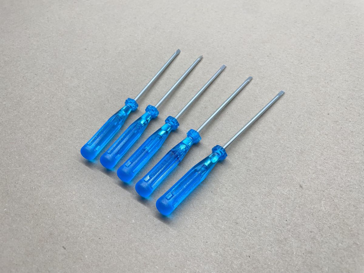 5x Schlitzschraubendreher 140mm / 80mm Mofa Moped Zündapp KTM Hercules (94-297)