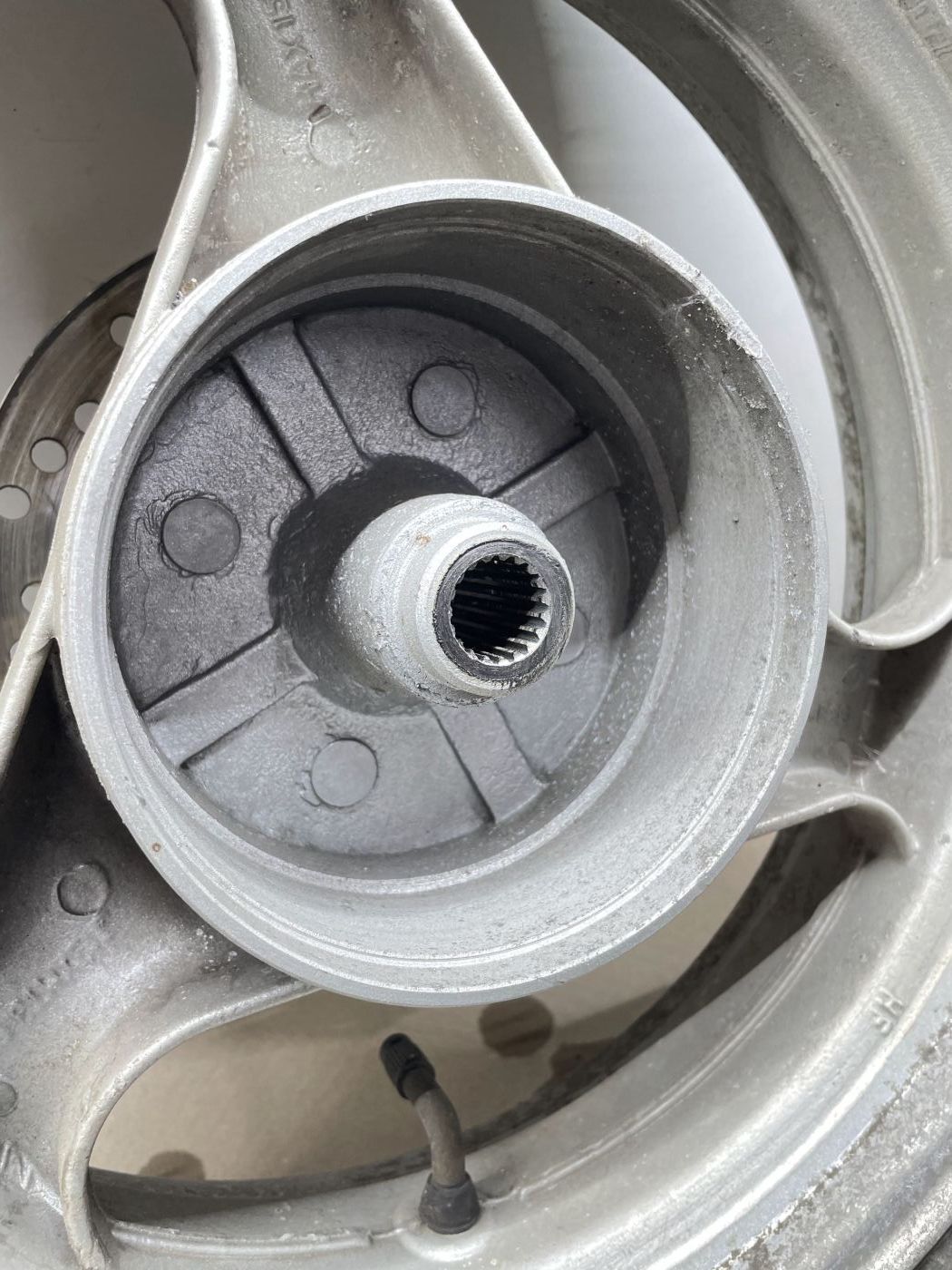 Jonway YY125T Rallox Ranger - Hinterrad Reifen Felge hinten rear wheel (116)