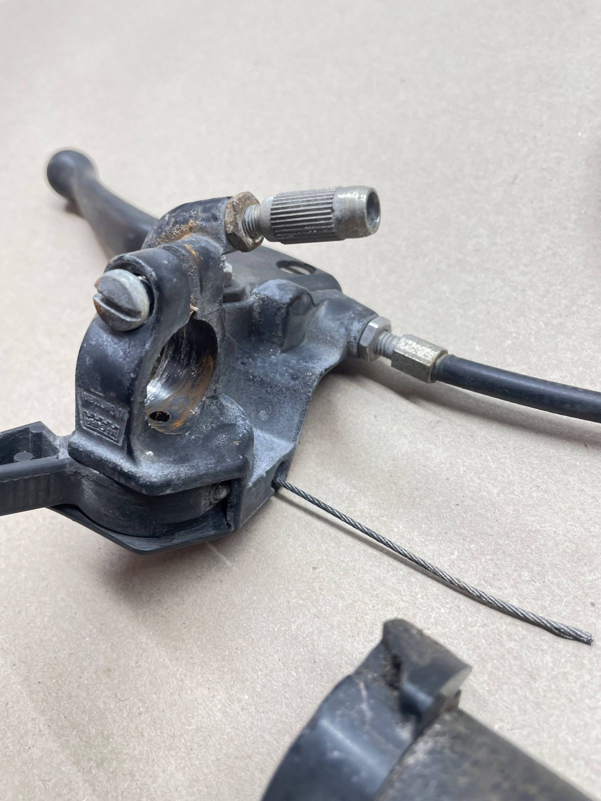 Spartamet - Magura Lenkerarmatur Gasgriff Bremshebel Saxonette (83-23)