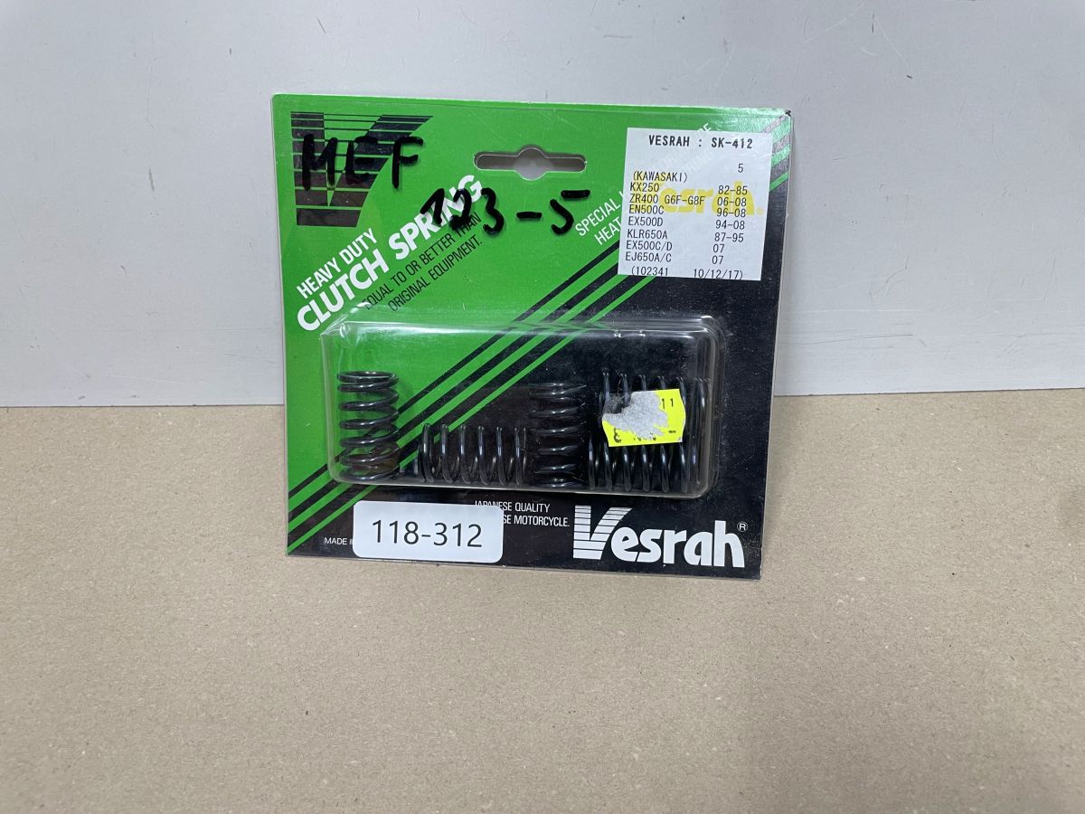 Vesrah SK-412 Kupplungsfedern - KAWASAKI EN 500 KLR 650A KX 250 ZR 400 EX (118-7)