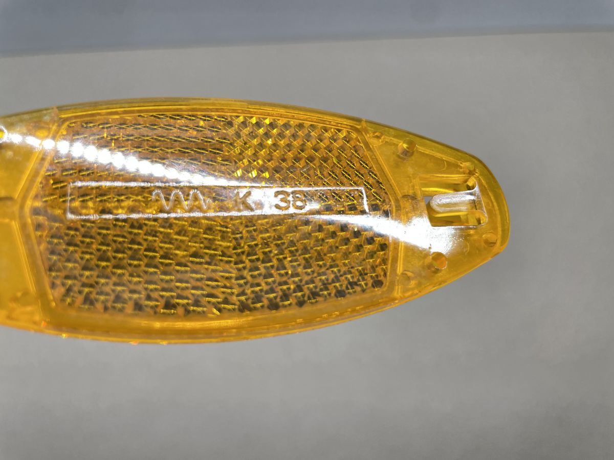 4x Katzenaugen Speichenreflektoren Speichenstrahler Fahrrad (94-295)