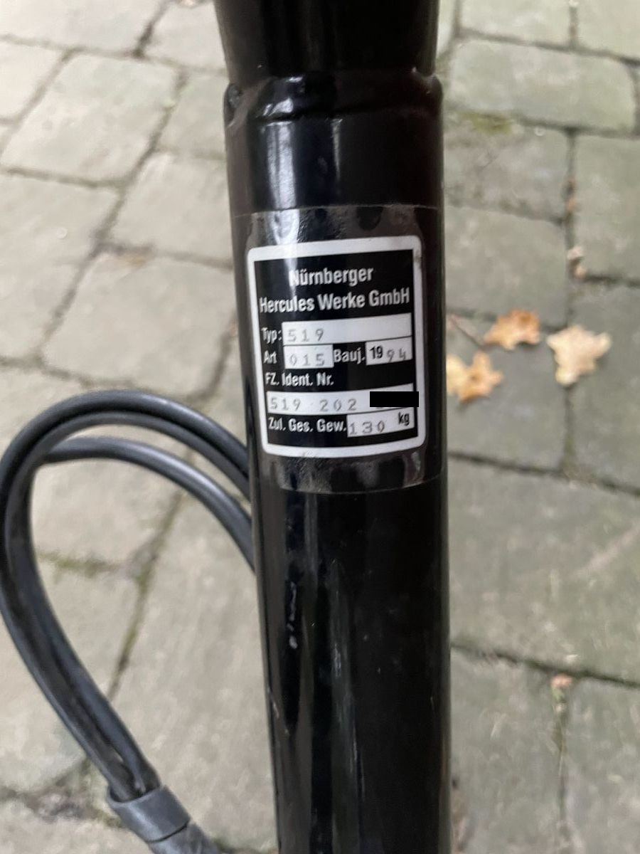 Hercules Saxonette Classic - Fahrzeufrahmen mit original Papiere Rahmen (101)