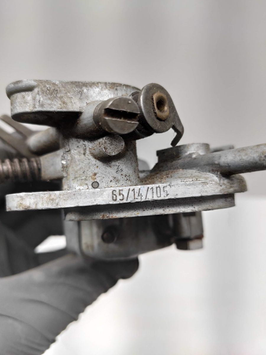 Bing Vergaser 65/14/105 - Fichtel & Sachs Motor SB 77/97 Rasenmäher ! (SV37)