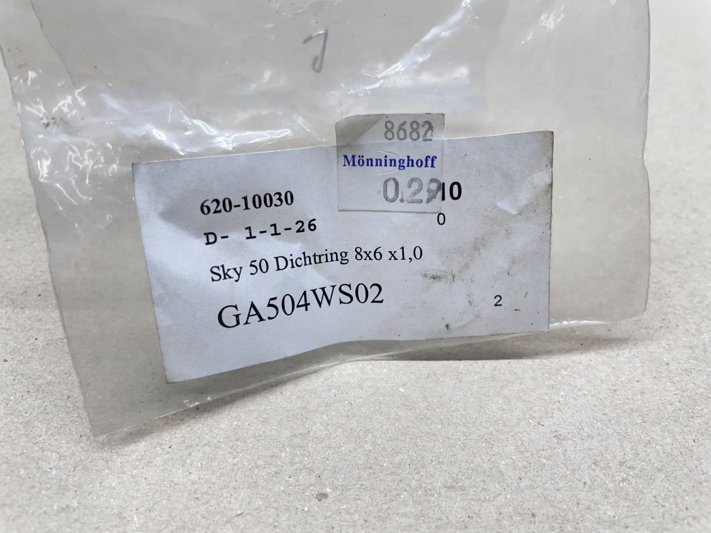 Pegasus R50X SKY 2 Corona - 1x Dichtung 8x6x1 Öleinfüllschraube Motor (39-78R)