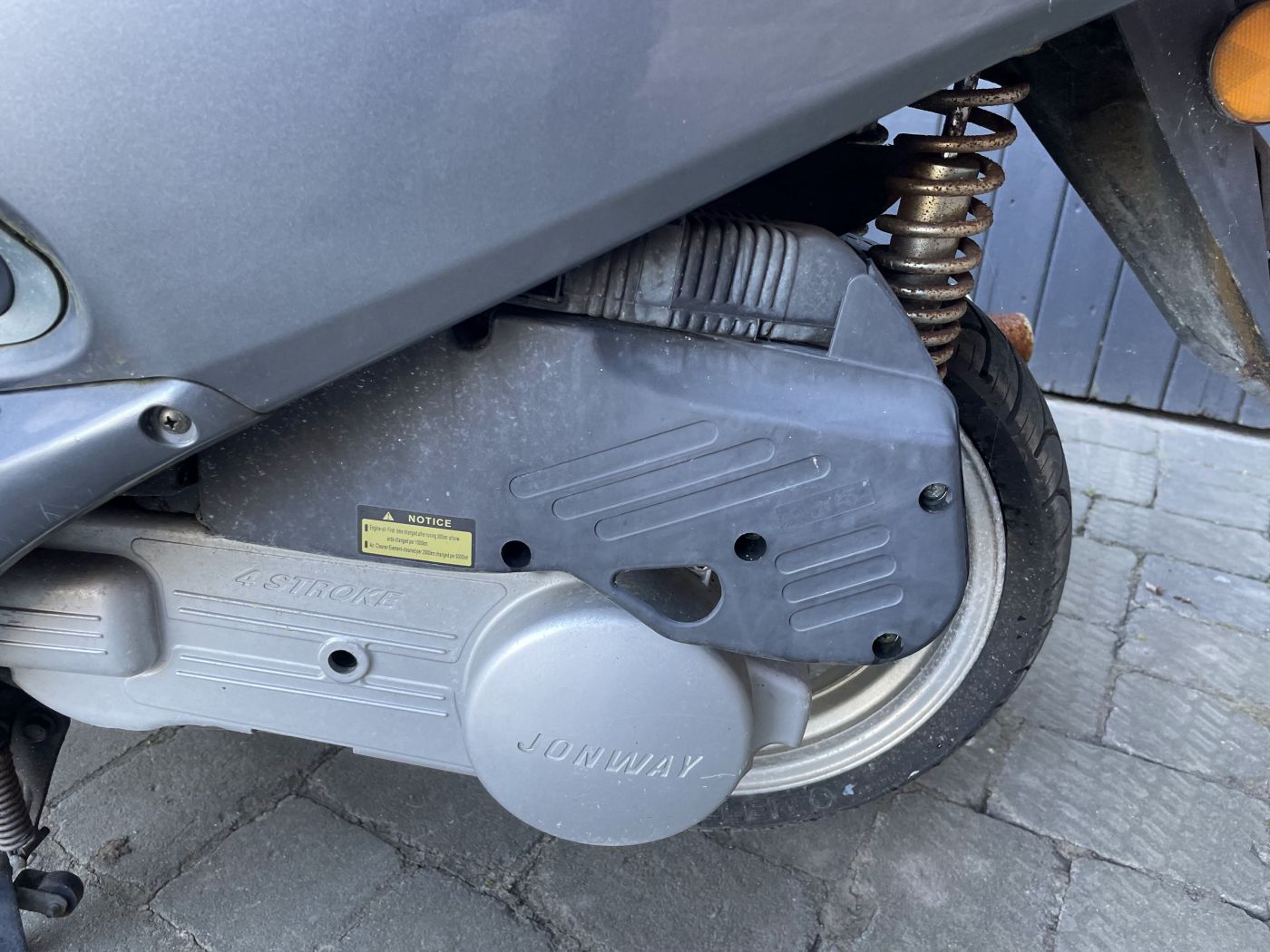 Jonway YY125T Rallox Ranger - ori. Luftfilterkasten Luftfilter air filter (116)