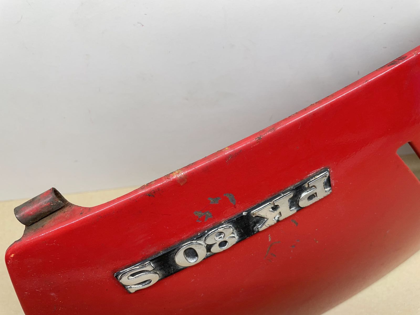 Vespa PK80 S Automatica  Seitenklappe Ori. Lack Deckel Verkleidung fairing (44)