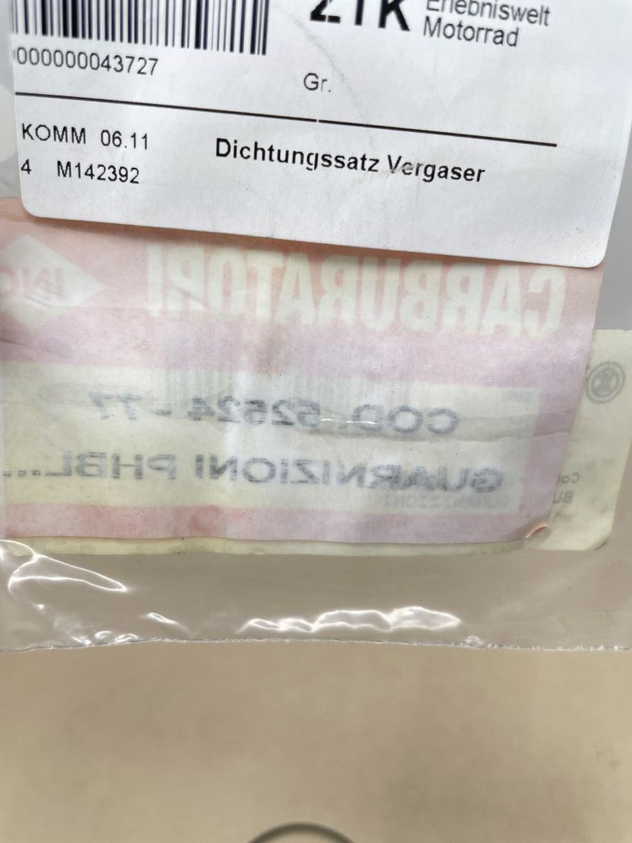 Dichtsatz / Dichtung Set für Dellorto PHBL 22 - 26mm Vergaser NEU Lem Malaguti (118-20)
