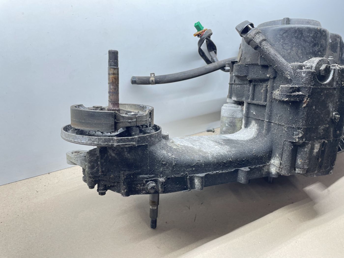 Longjia LJ125T-A Raptor - Motorblock Zylinder Getriebe Kurbelwelle engine (109-2)
