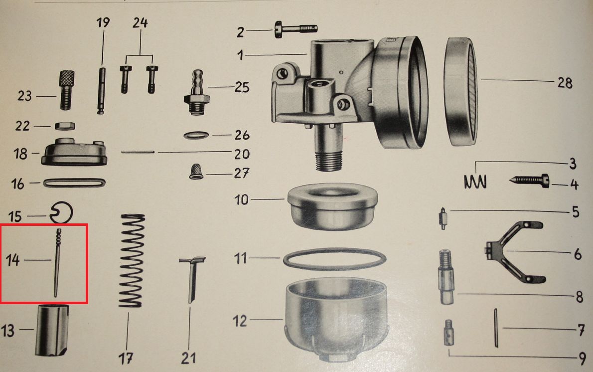 3x Düsennadel 29mm NOS BING Vergaser SRA ? ILO Zündapp Victoria Mofa Moped (39-49R)