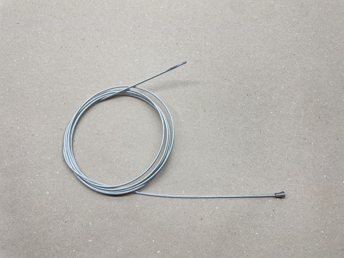 2x VESPA PX PK Kupplungszug 2200mm Nippel 6x8mm Kelchform Pilzkopf (94-536)