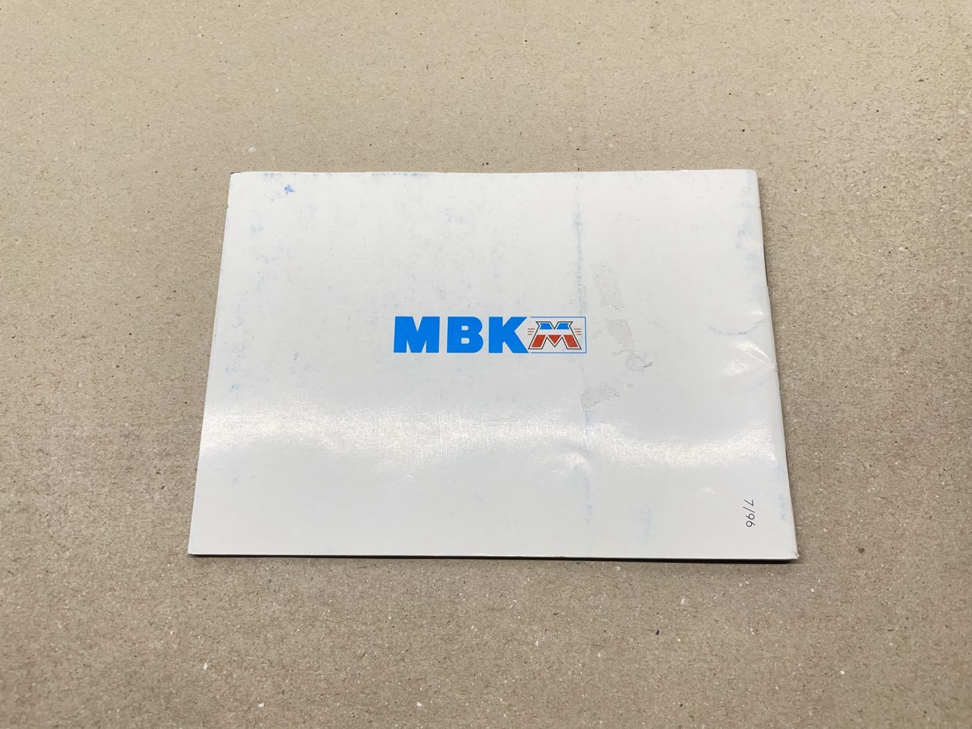 MBK XC 125 Flame   Service-Handbuch Gewährleistungsnachweis NEU (39-44R)