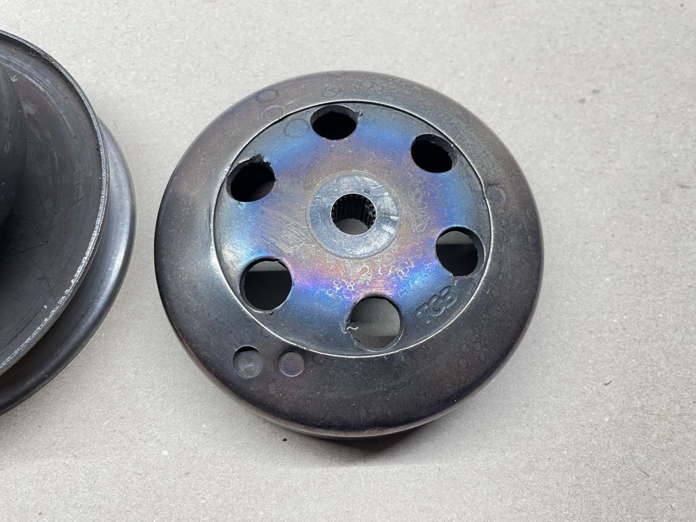 Piaggio NRG MC3  - original Kupplung PCV06 komplett Wandler Glocke (111)