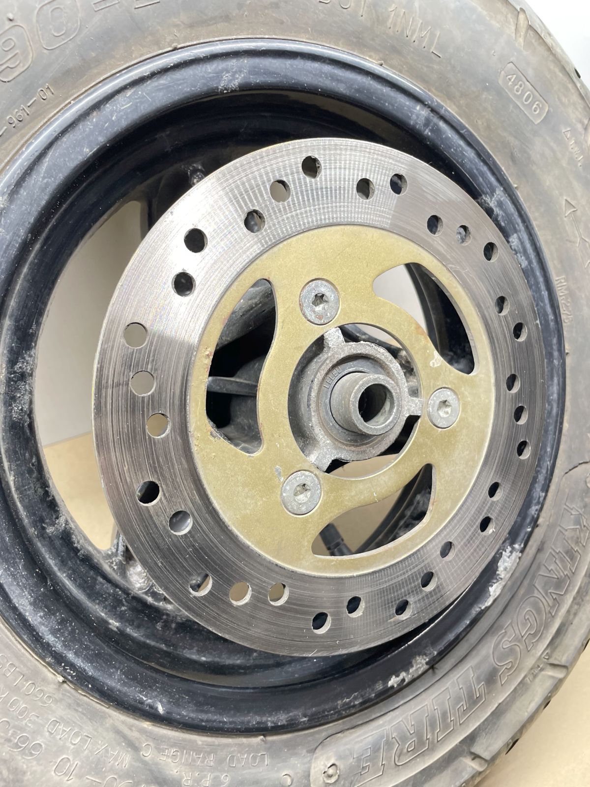 Hercules Splinter / Peugeot Speedake  Vorderrad Reifen Felge vorne Bremse (81)