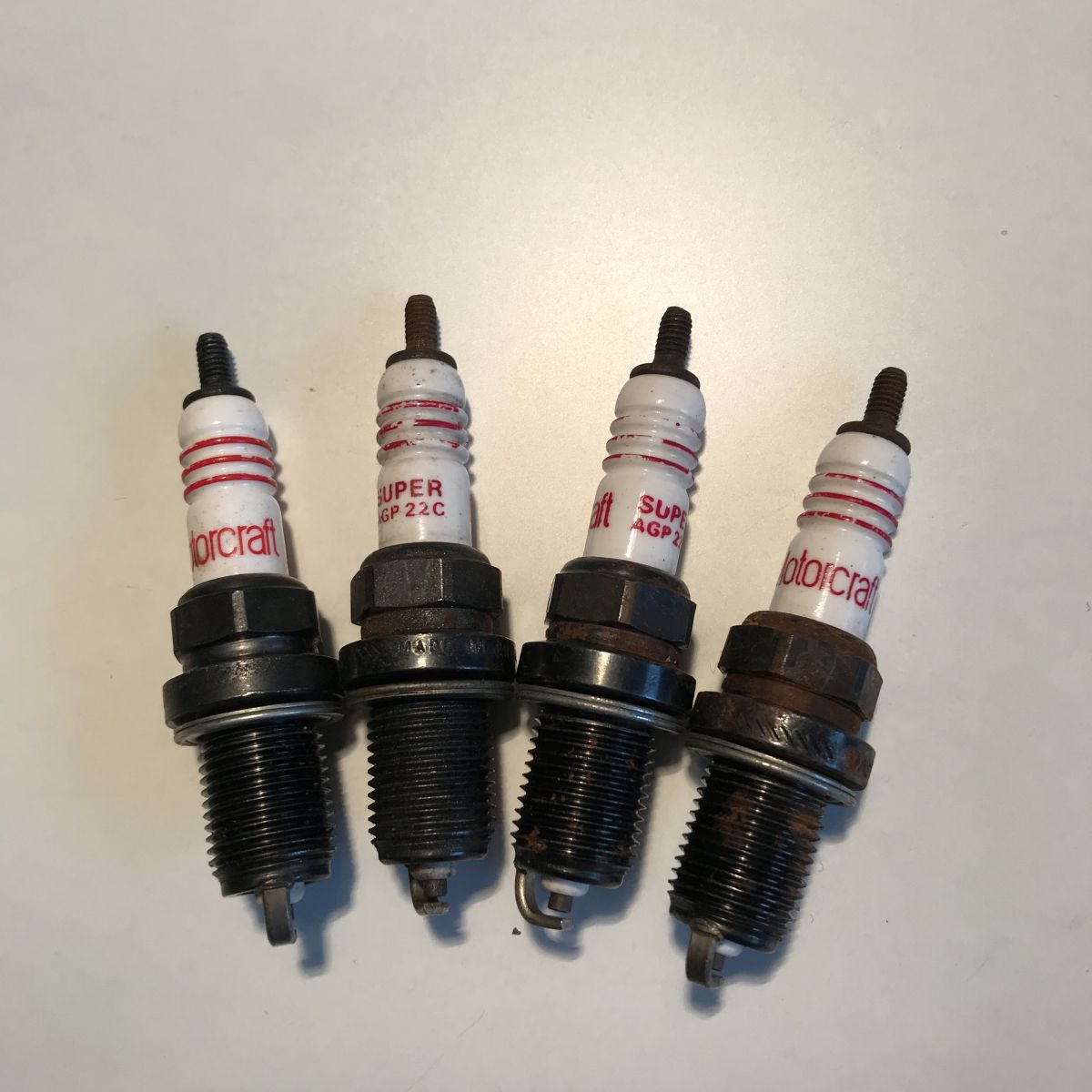 4x Motorcraft Zündkerze AGP 22C Spark Plug Tennplugg Z50
