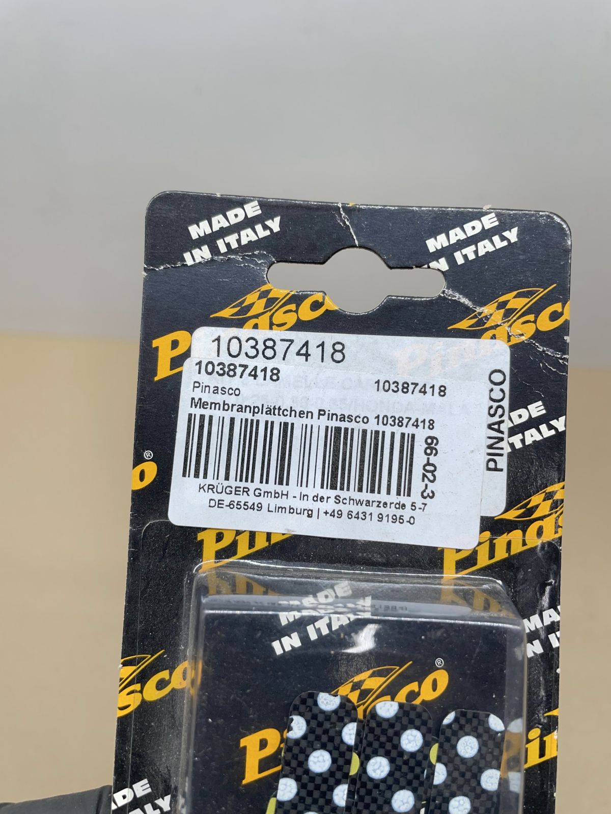 Pinasco 10387418 Carbon-Membranplättchen Honda Malaguti Membrane  (49)