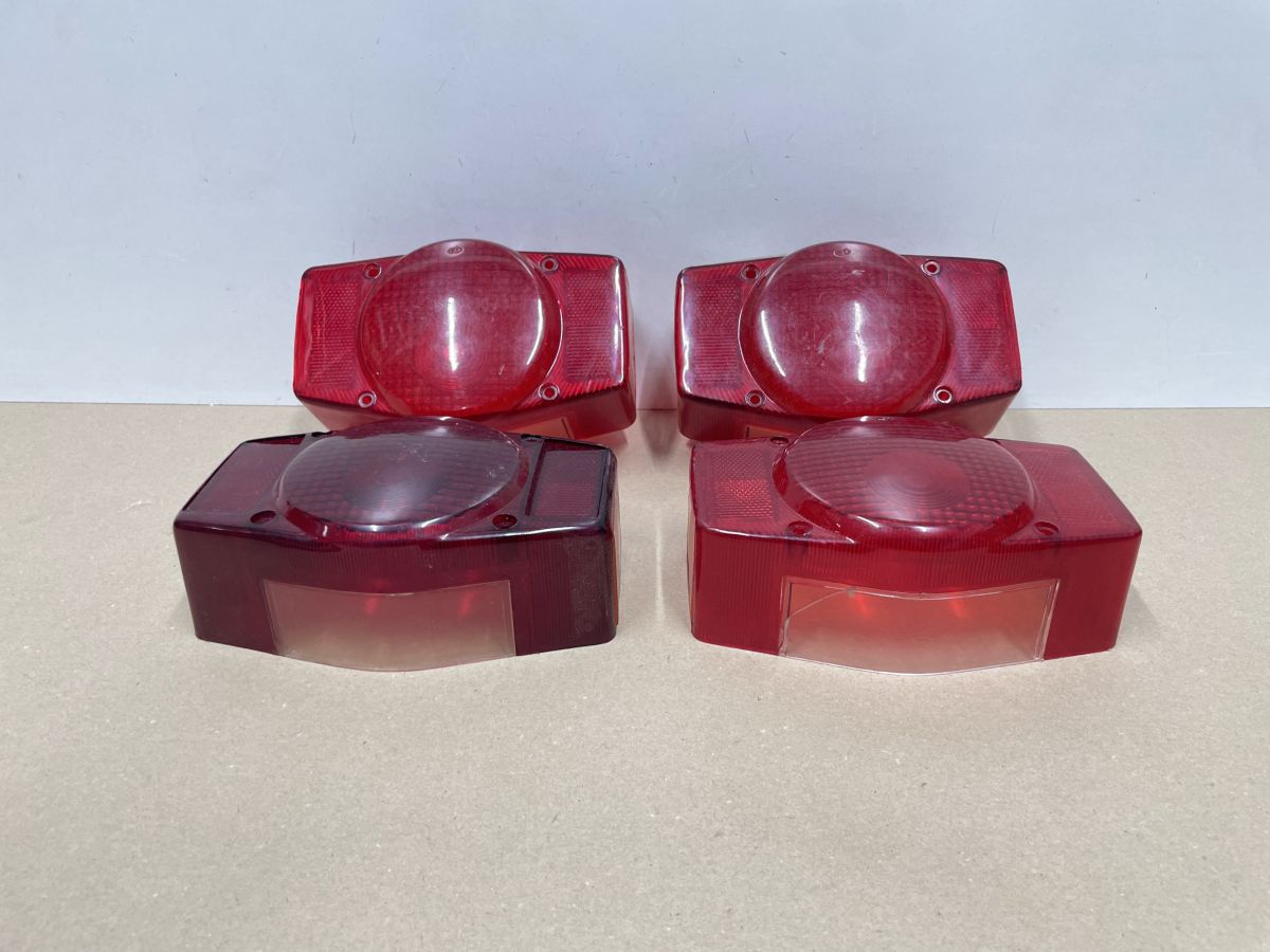 4x Rücklichtglas taillight lens - Honda CB 200 350 400 450 500 550 750  (118-14)