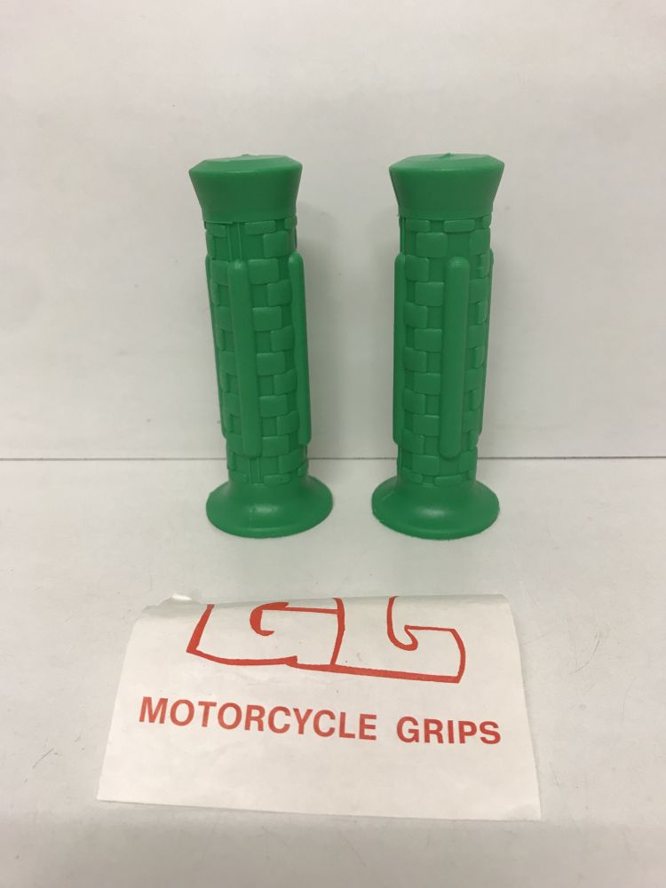 Griff Satz Grün 22/24mm - Hercules Zündapp Kreidler KTM Griffgummi Lenker Mofa