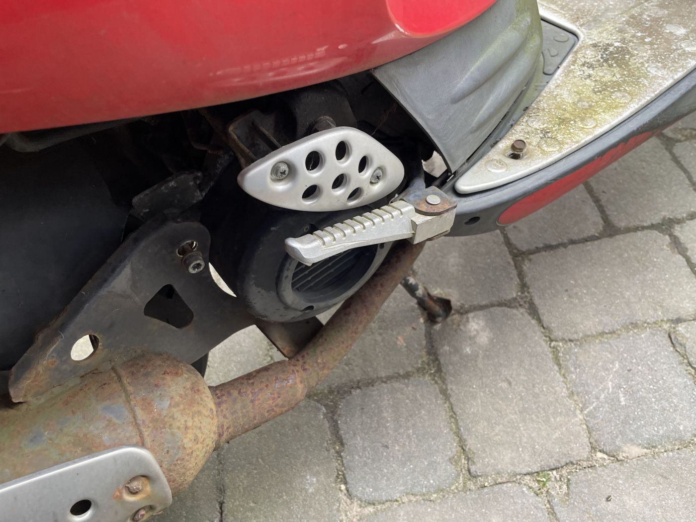 Kymco Cobra Cross - Abdeckung Rahmen Verkleidung links rechts fairing  (114)
