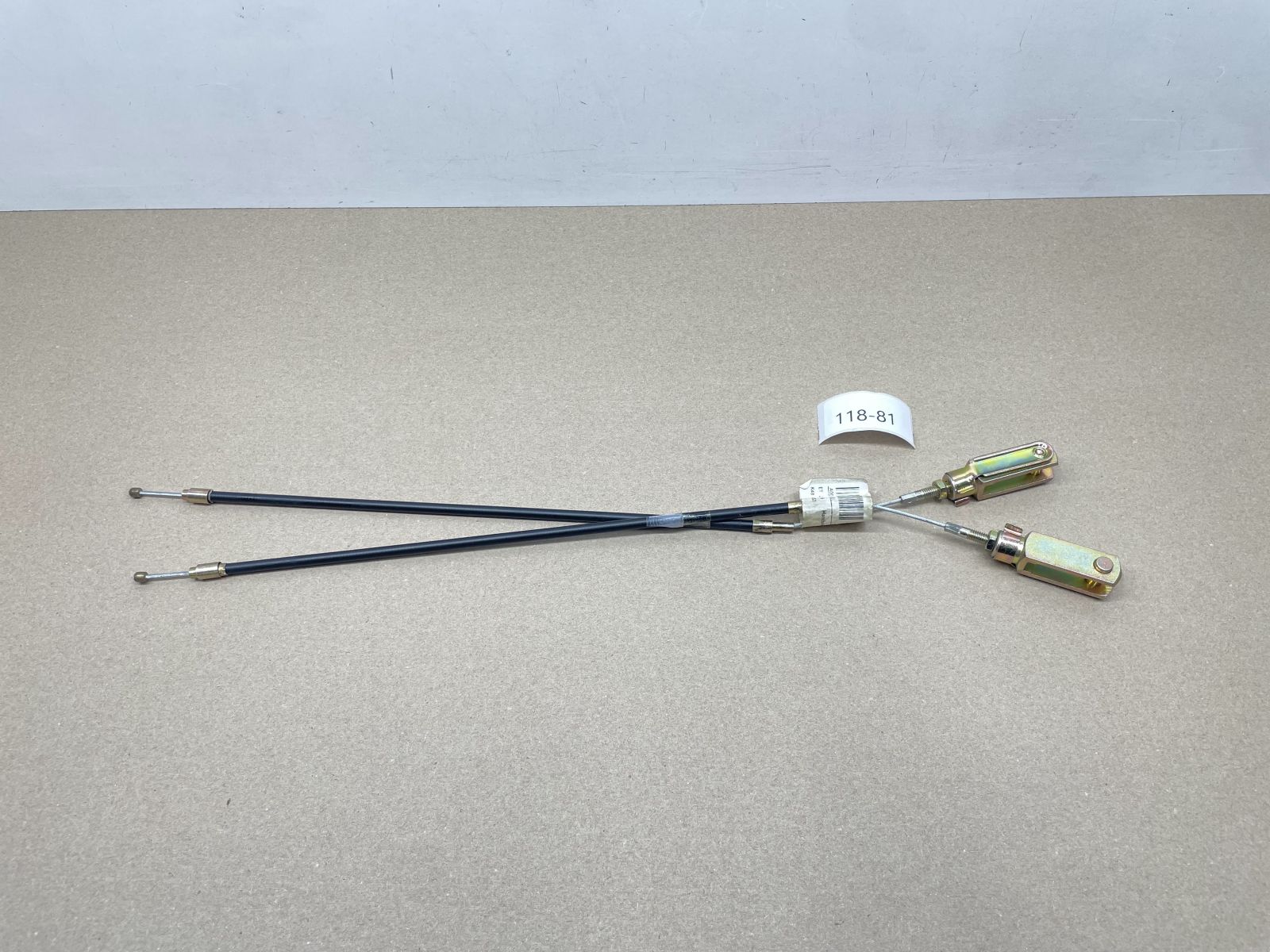 LEM Cayman / Beetlebug - 2x Bremszug vorne 0973800521 front brake cable  (118-28)