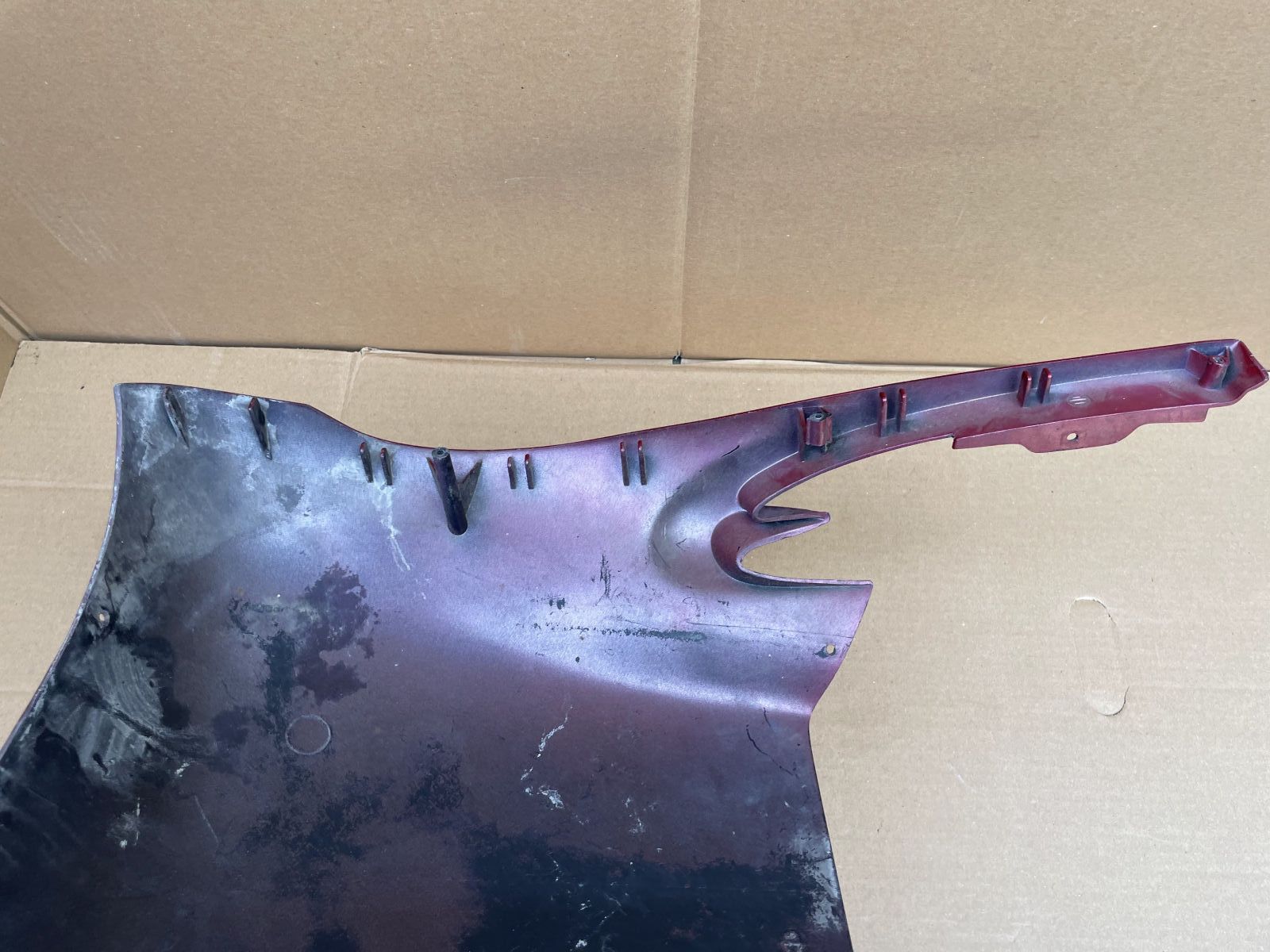 Benelli Velvet 125 - Unterboden Spritzschutz Verkleidung Wanne fairing (102-V-RO)