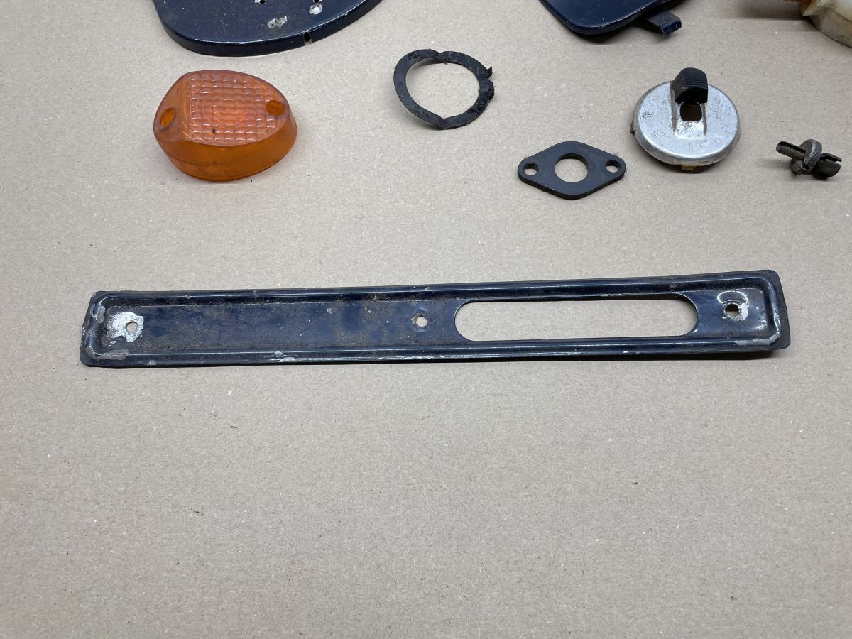 Simson Schwalbe original Teile Fußrasten Gasgriff Blinker Verkleidung Luftfilter