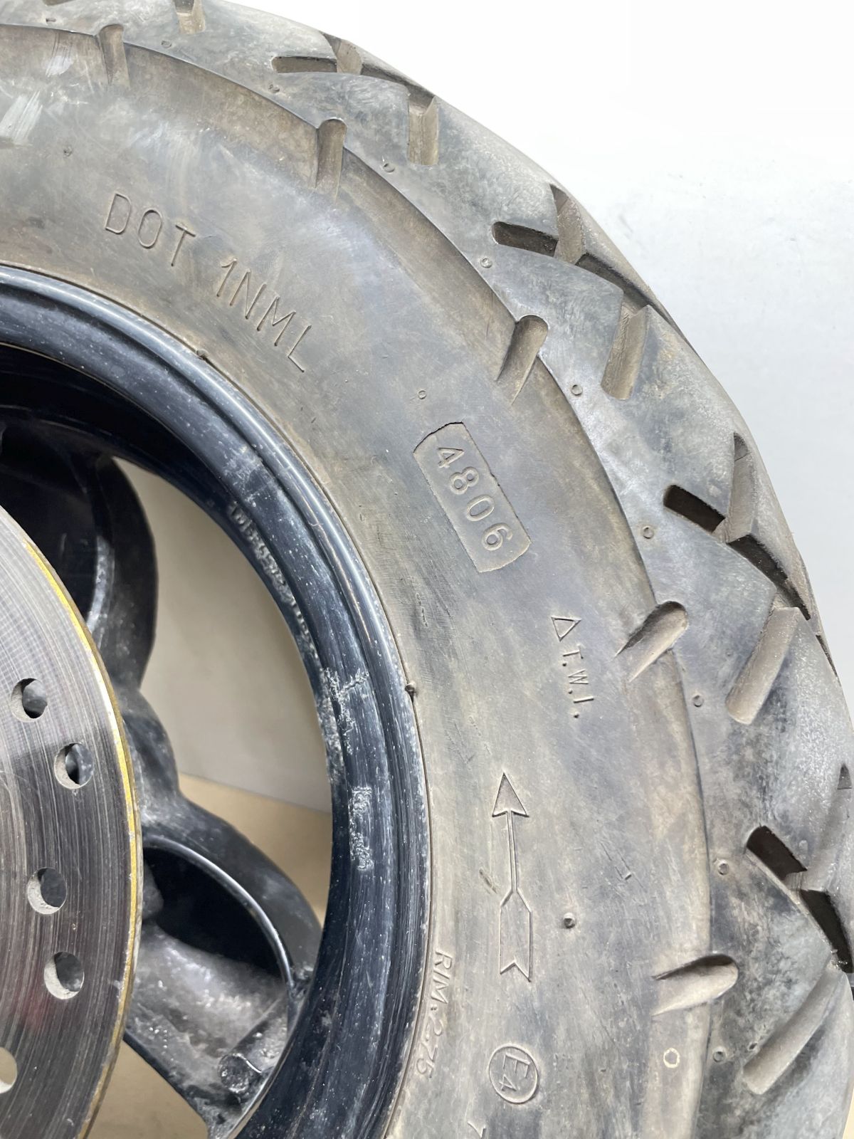 Hercules Splinter / Peugeot Speedake  Vorderrad Reifen Felge vorne Bremse (81)