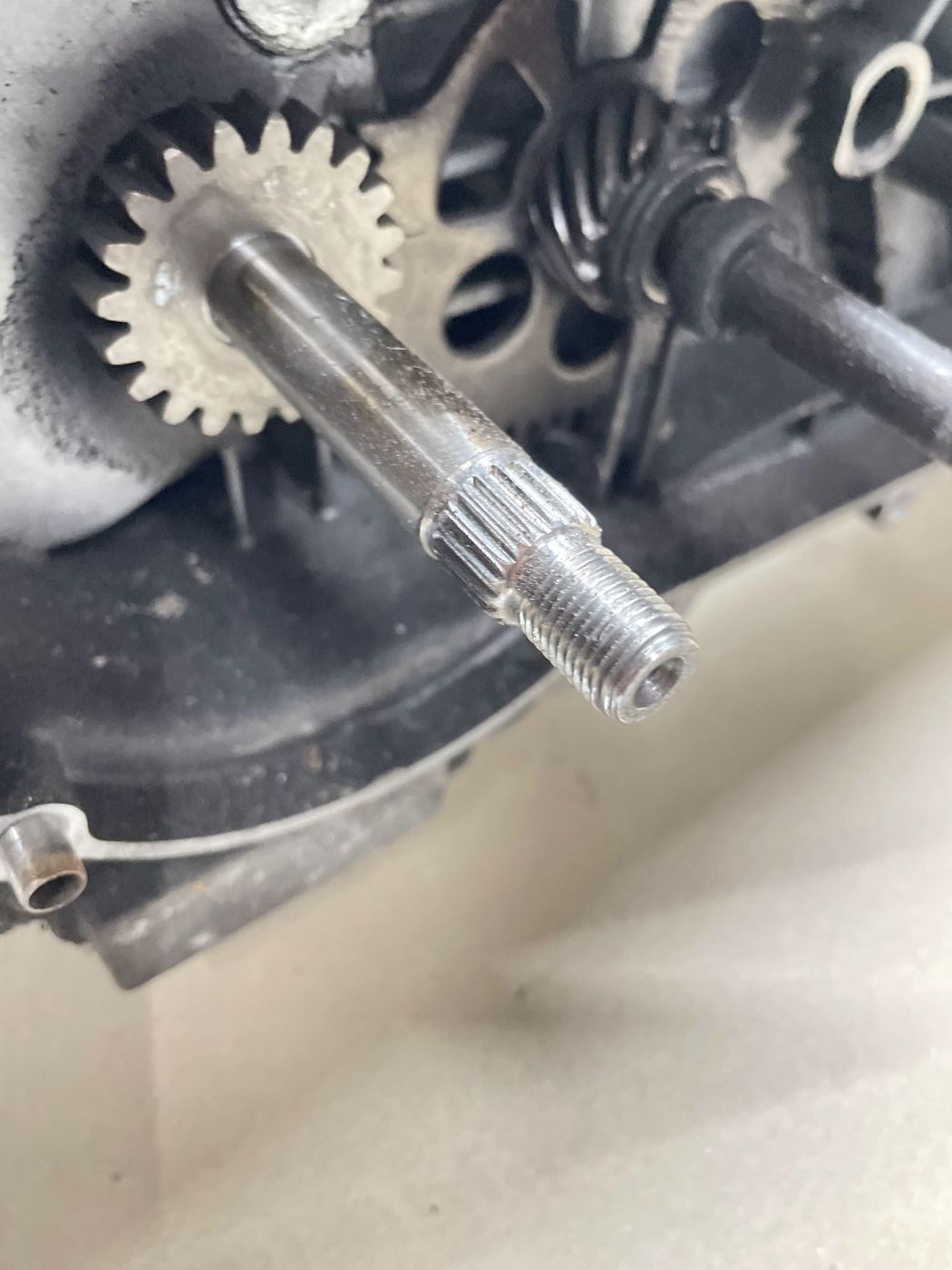 Longjia LJ125T-A Raptor - Motorblock Zylinder Getriebe Kurbelwelle engine (109-2)
