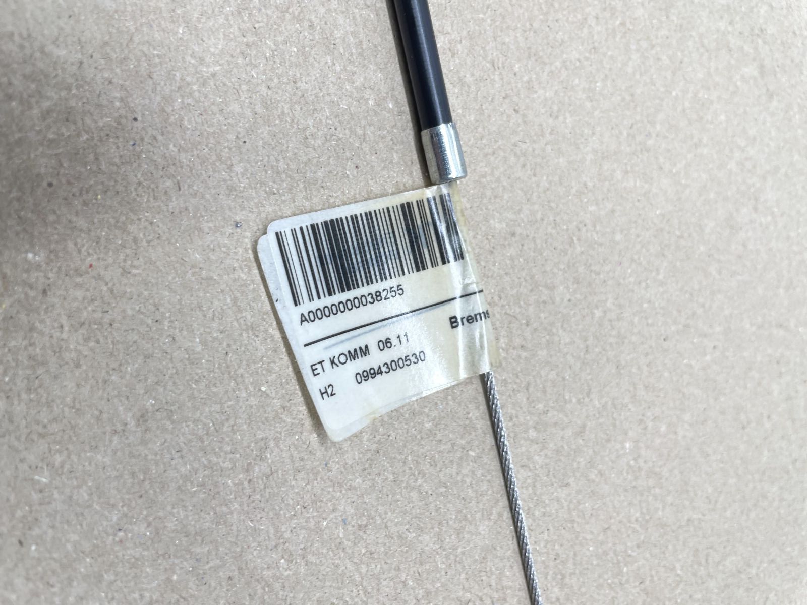 LEM Condor S6 -  2x Bremszug hinten 0994300530 rear brake cable (118-28)