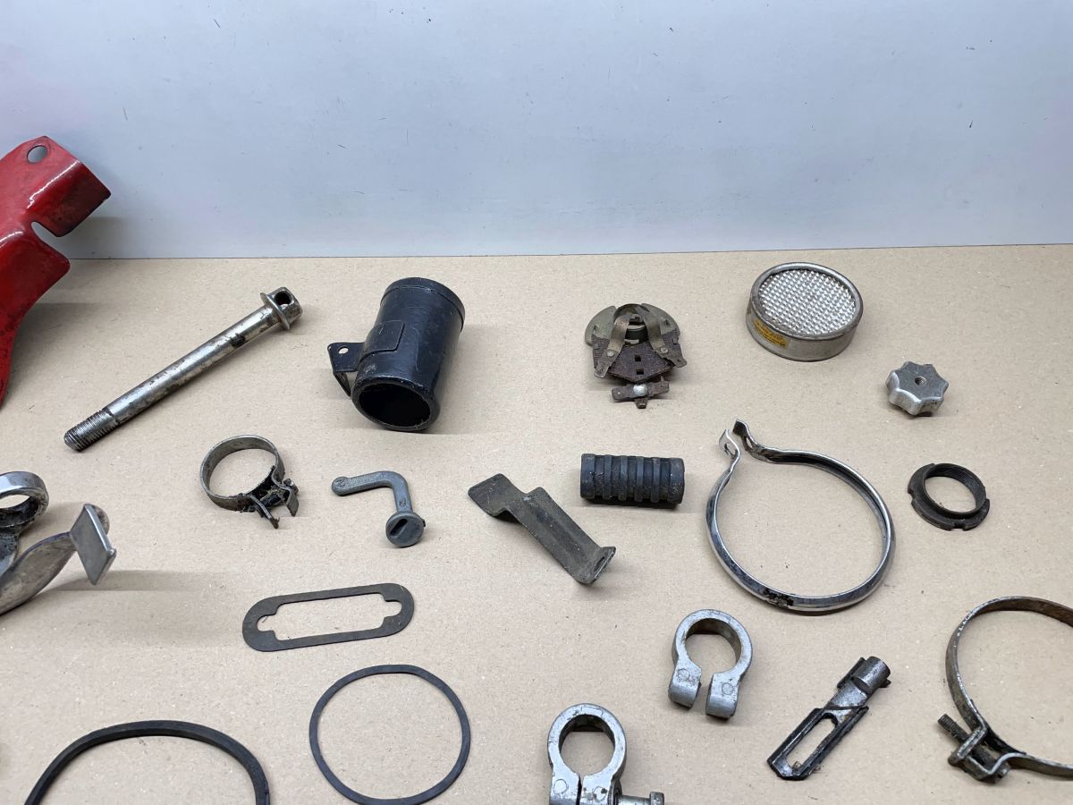 Simson Schwalbe original Teile Verkleidung Schaltwippe Luftfilter Schraube etc.