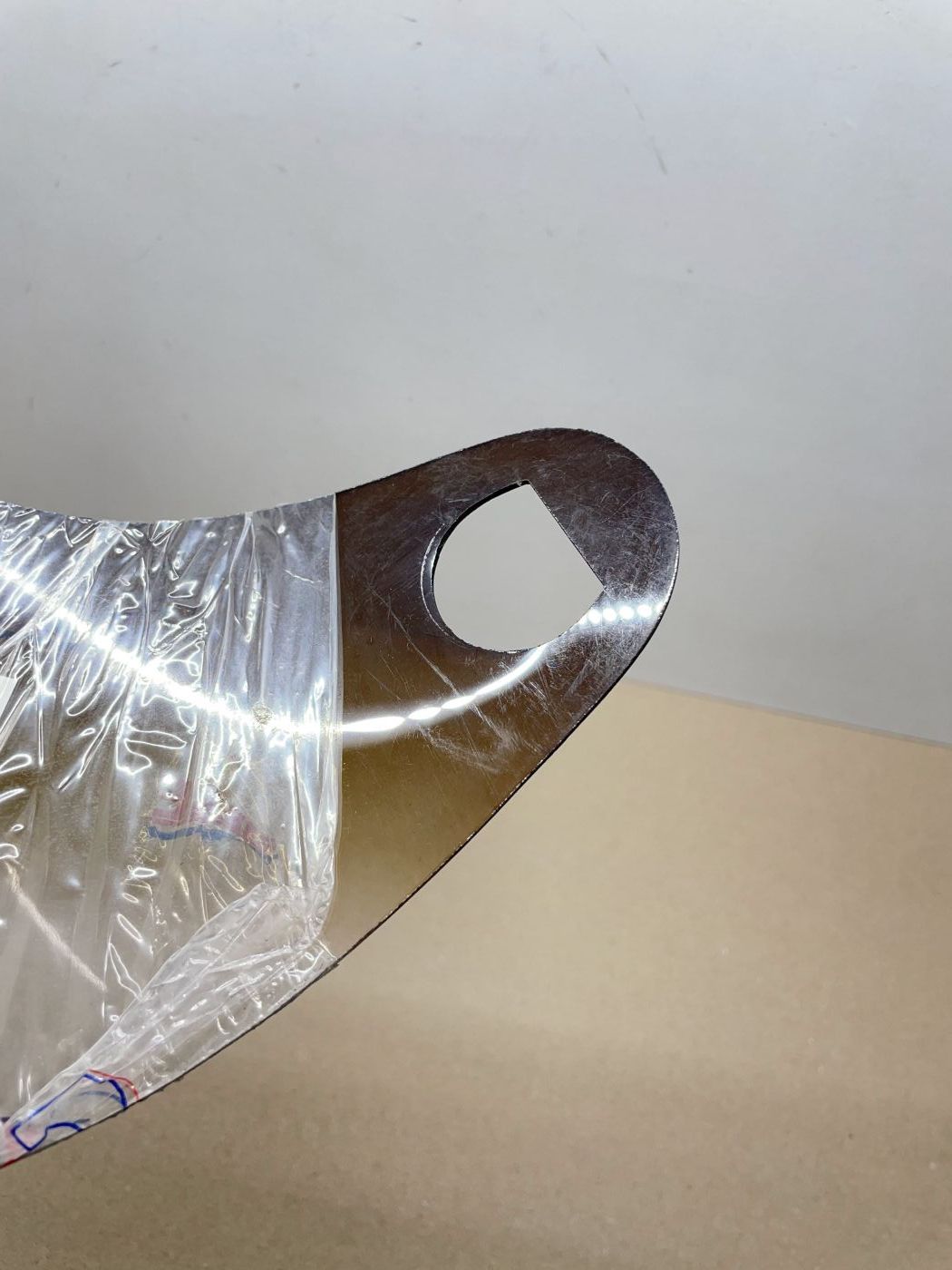 Levior M1 Helmvisier halb getönt Schutzvisier Helm NOS NEU  (106)