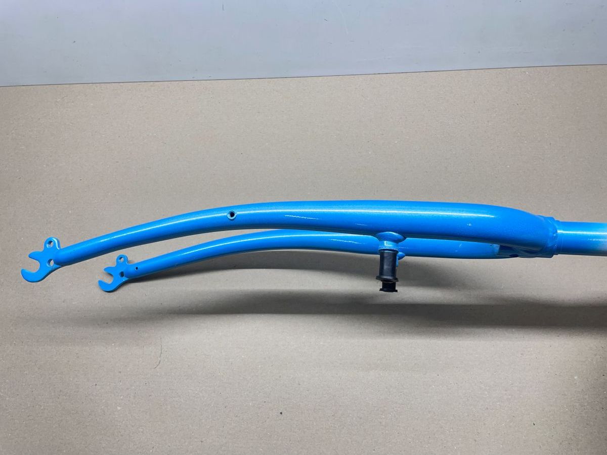 ORIGINAL PEUGEOT Starrgabel 1"  NEU  Blau  Schaftlänge 190mm  (GB3)